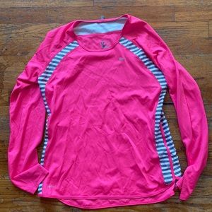 Hot Pink Nike Dri-Fit size Medium Long Sleeve